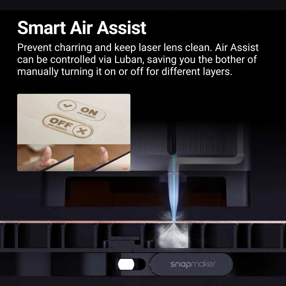 Snapmaker 40W Laser Module with Air Assist - Image 4